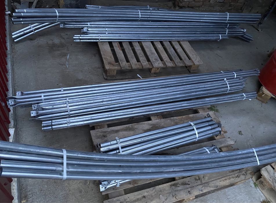 Solar/Sera gradina teava zincata galvanizata, folie 170 microni