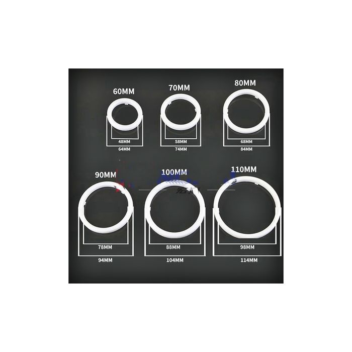 Inele angel eyes LED COB 12V waterproof Diametru