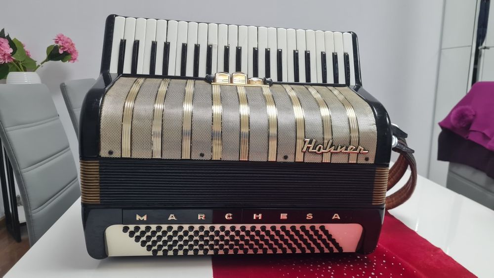 Acordeon Firotti italian 96 Hohner 120 special