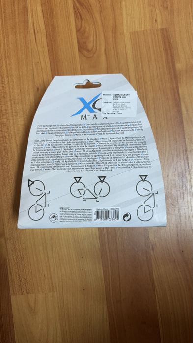Carlig Suport bicicleta montaj pe perete / Husa cu gel pentru scaun