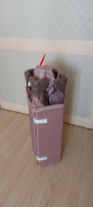 Кровать манеж с люлькой Hb + матрасик