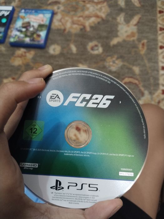 Продам ФК26 пс5 диск