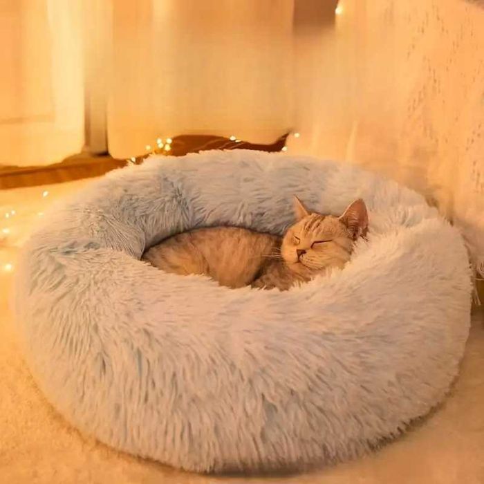 Плюшено легло за домашни любимци