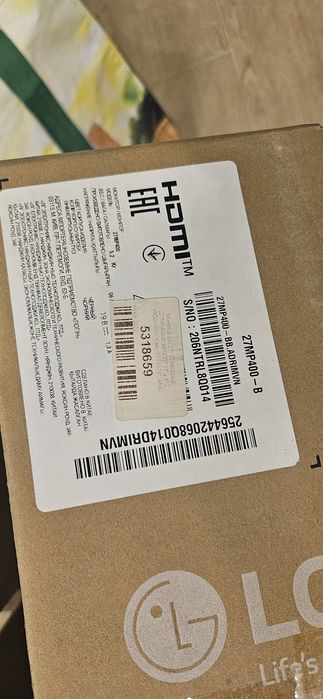 Монитор LG 27MP400-B, 27", IPS, Full HD