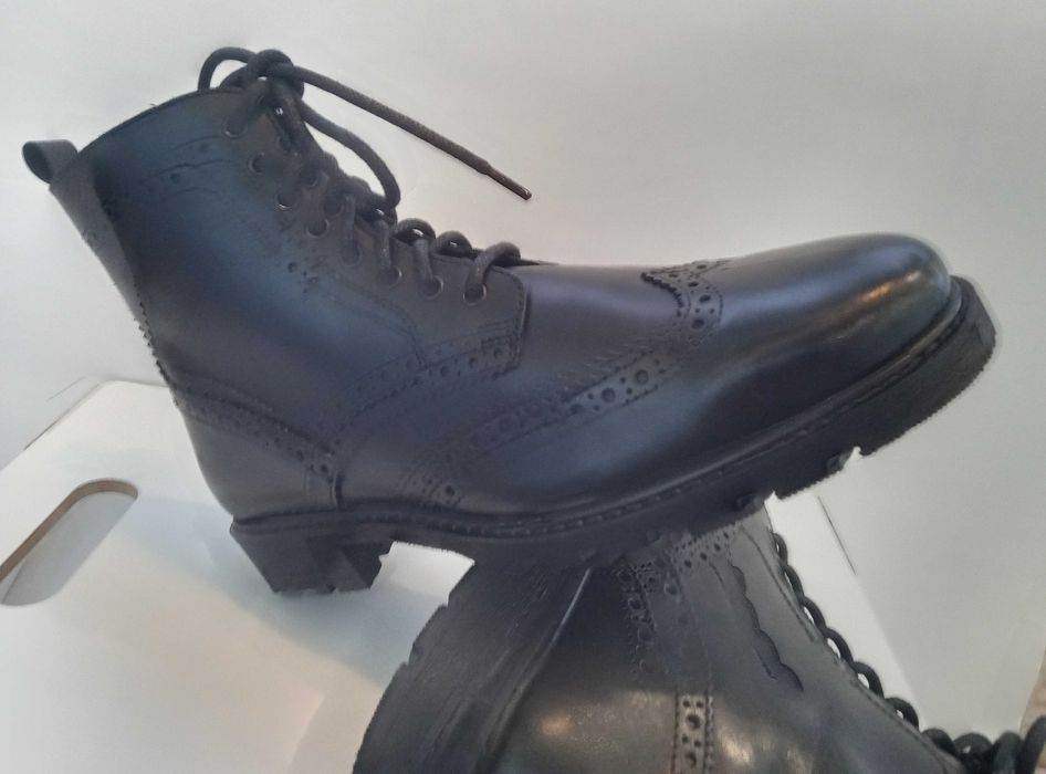 Ghete lace up 43 brogue Red Herring London NOI piele naturala