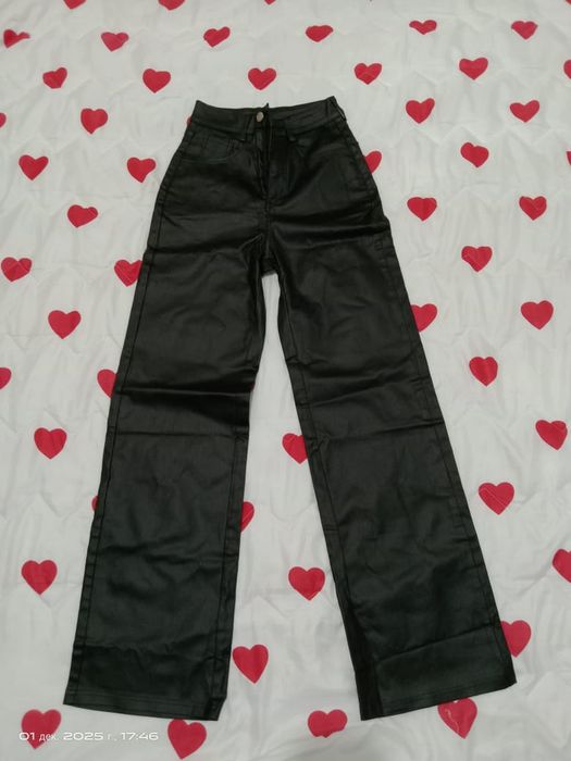 Кожанные брюки новый