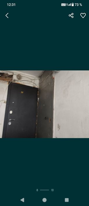 Продам 2комнотную  квартиру Гарышкерлер 24