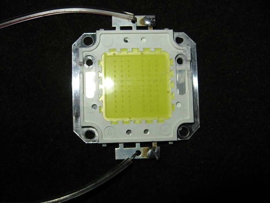 Светодиод белый 50W с блоком питания - драйвером