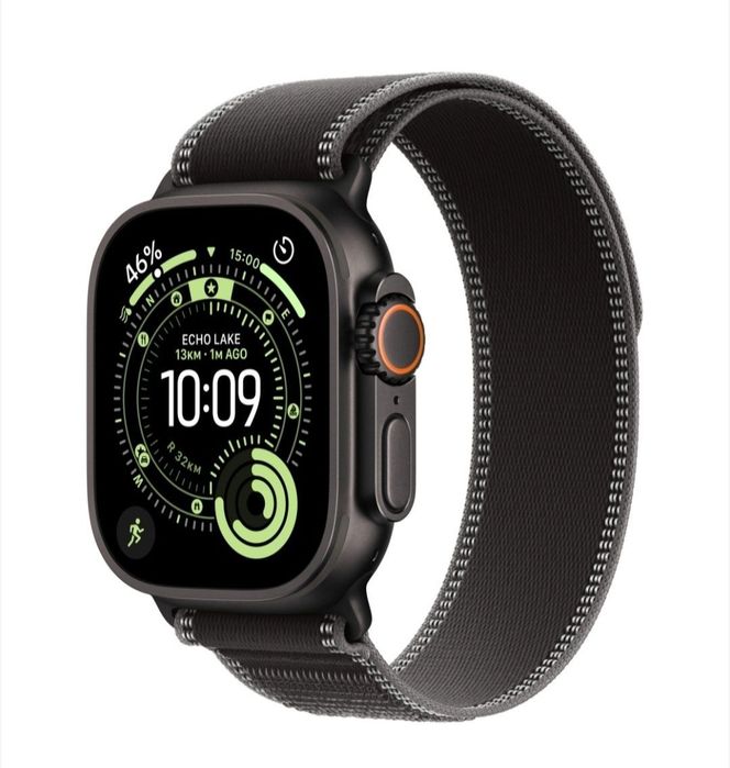 Apple Watch Ultra 3 / sigilat / Black/Natural/Charcoal/Milanese  Delux