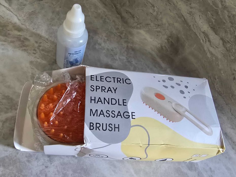 Расческа с паром для животных