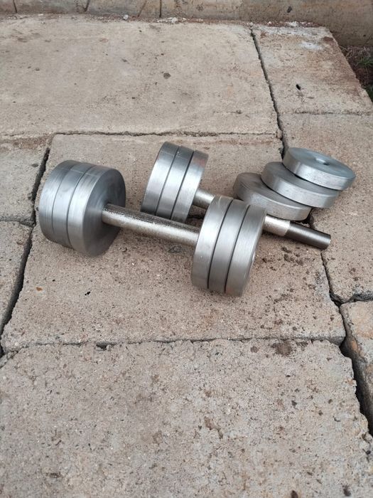 Продам гантели самодельные