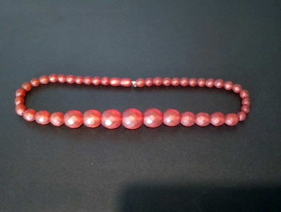 Бусы женские янтарь