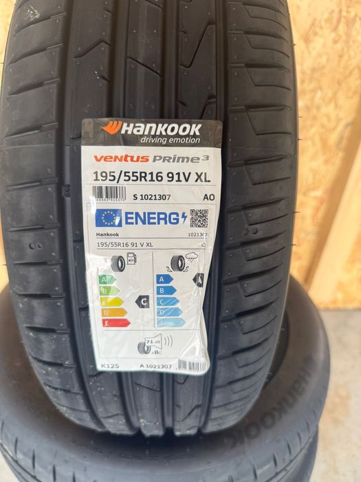 Anvelope Vara Hankook Ventus Prime3 195/55R16 XL Noi,Dot 2026
