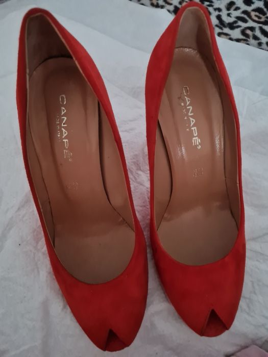 Pantofi Piele întoarsă canape