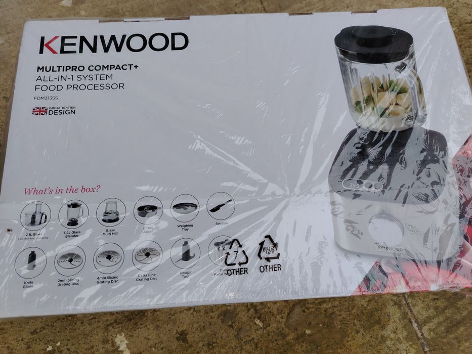 Robot de bucatarie Kenwood FDM31, 800 W, 1.2 l, 2 trepete de viteza