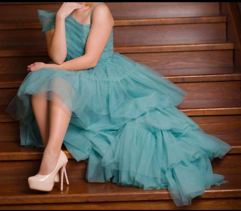 Rochie eleganta turcoaz