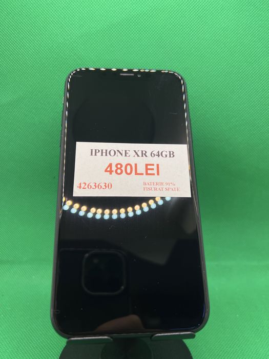 Iphone XR 64GB, baterie 91%, Lazar Amanet Crangasi, 42636