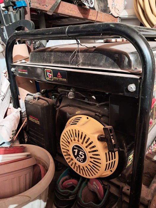 Генератор huter 7квт бензгенератор