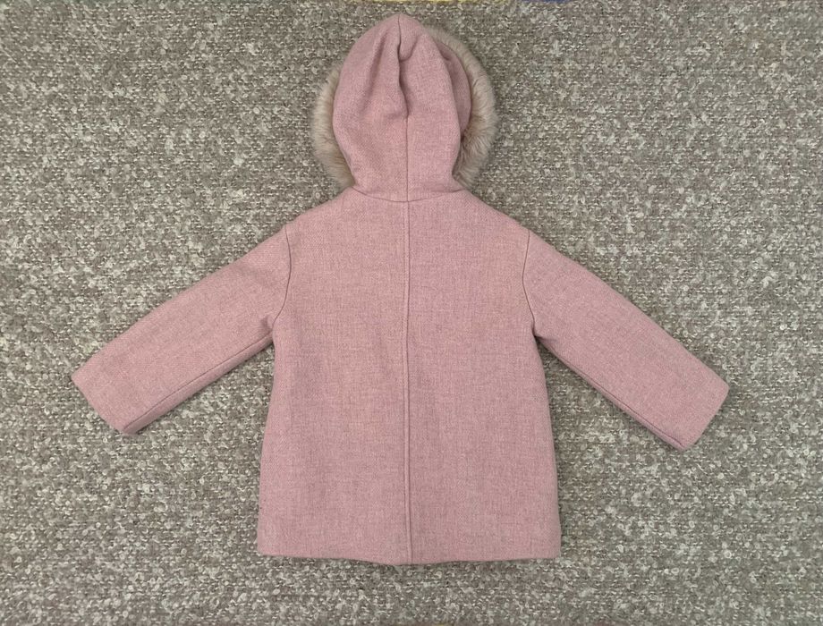 Вълнено палто за момиче ZARA - 110 см