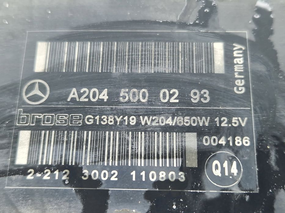 Electroventilator Mercedes Clasa E (W212) [Fabr 2009-2016] A2045000293