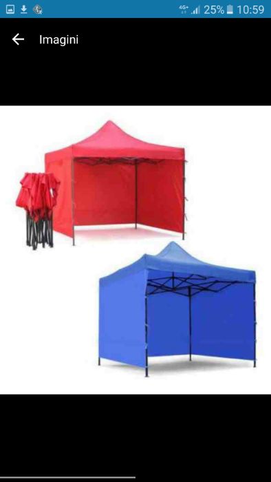 Pavilion CORT pliabil expozitional apicol 3m x 3m Nouuu FACTURA