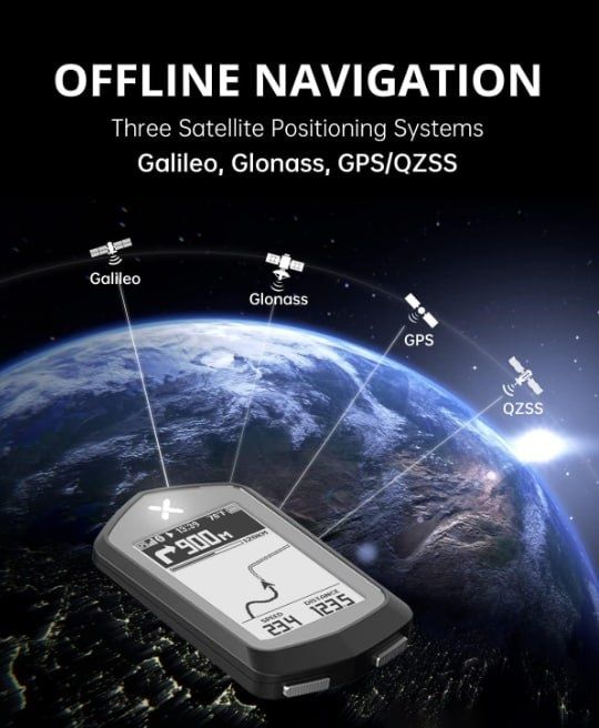 Новый компьютер XOSS - GPS и поддержкой ANT датчиков-гарантия-доставка