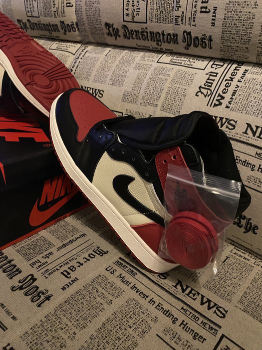 Nike Air Jordan 1 High Bred Toe 43