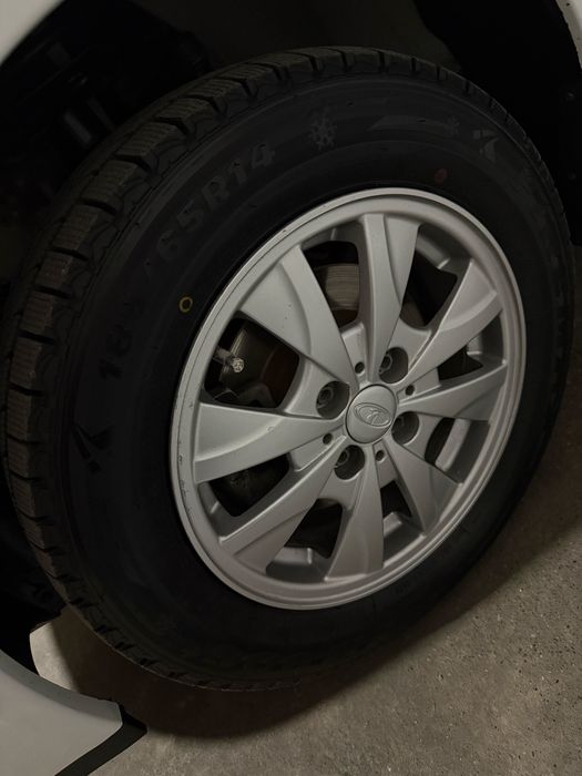 Диски с шинами на приору