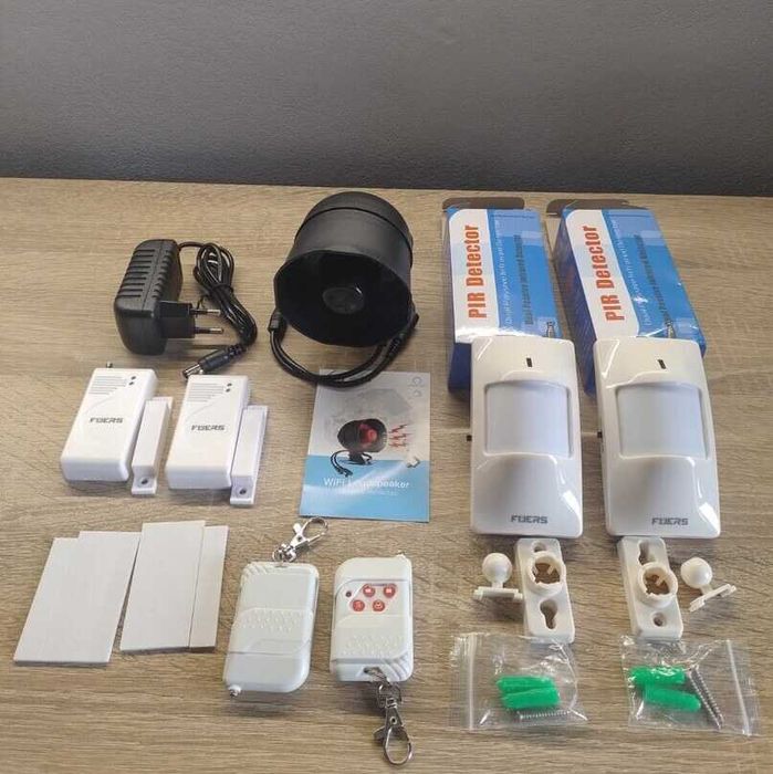 Wifi Tuya Smart алармена система, сирена 120dB