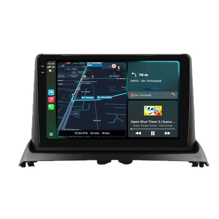 Navigatie Dedicata Renault Clio 2 (1998-2012), 9Inch, WiFi, Carplay