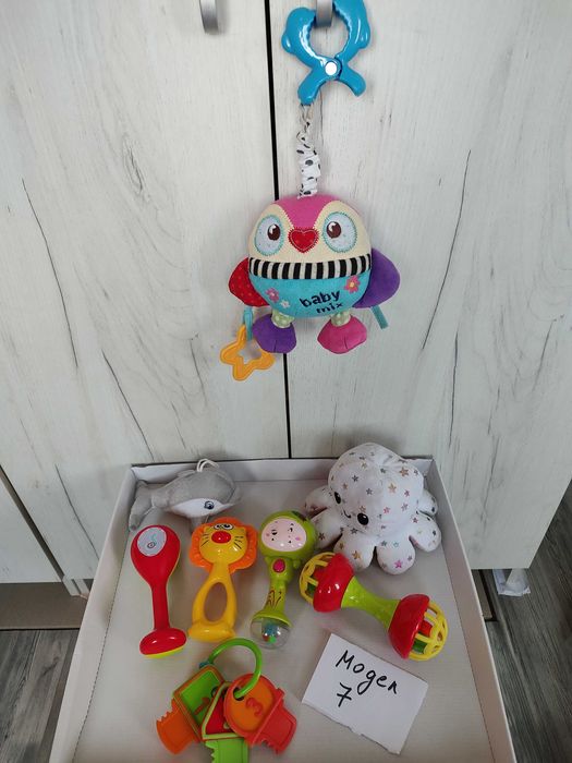 Бебешки играчки, дрънкалки, музикални играчки