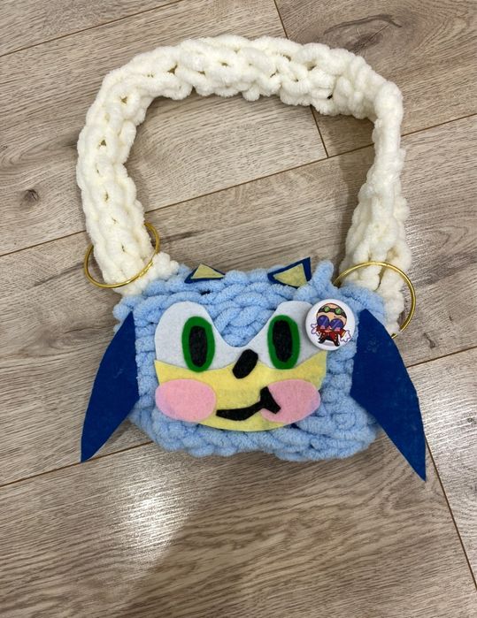 Сумка соник ручная работа