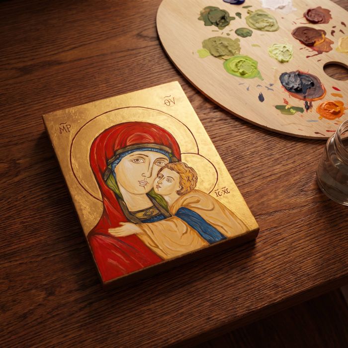 Ръчно нарисувана икона