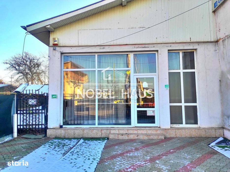 Spatiu comercial si teren intravilan 500 mp, Barlad, str Republicii
