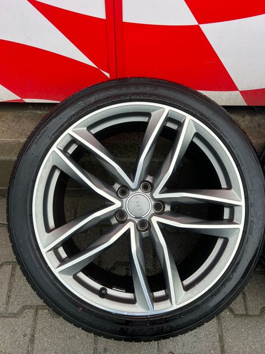Jante originale din Titan Audi A5 A6,A7,A8-Anvelope  vara Michelin 255/40/20 ca noi!