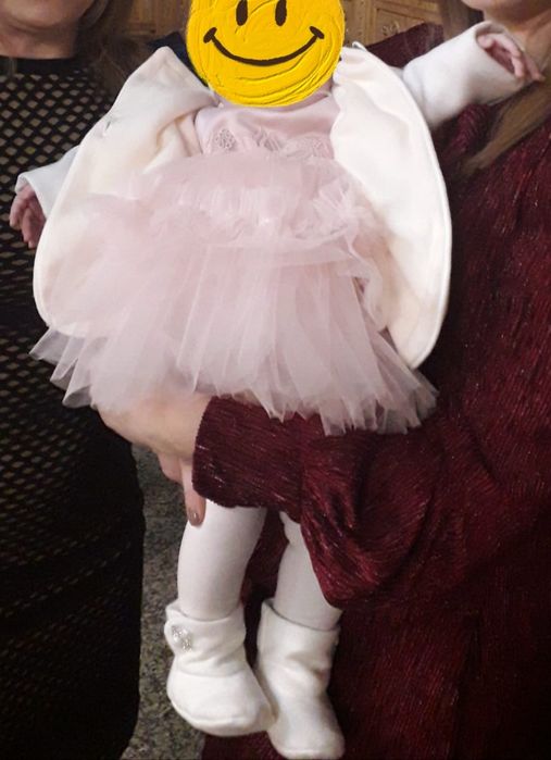 Rochita eleganta botez nunta ocazie 68/3-6 luni