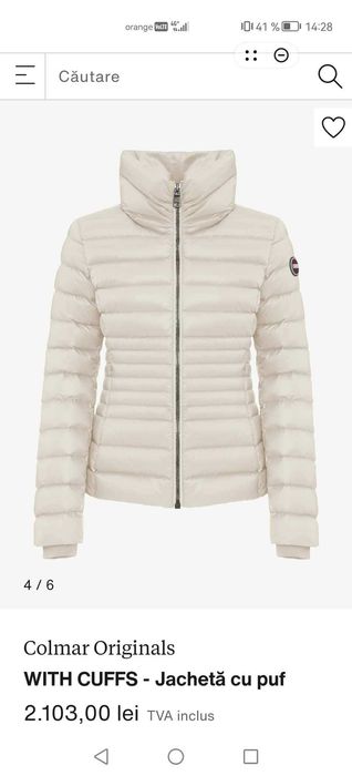 Geacă COLMAR cu puf
