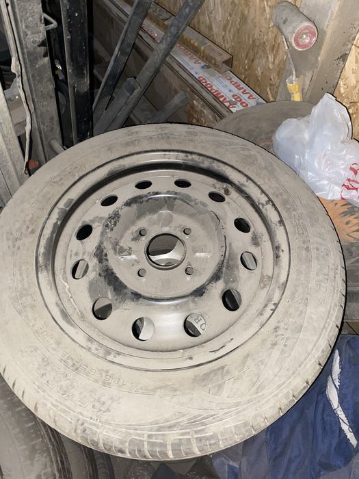 Комплект дисков на новой резине r15 4/114.3