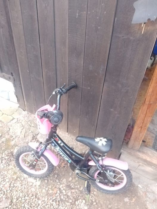 Bicicleta copii roz