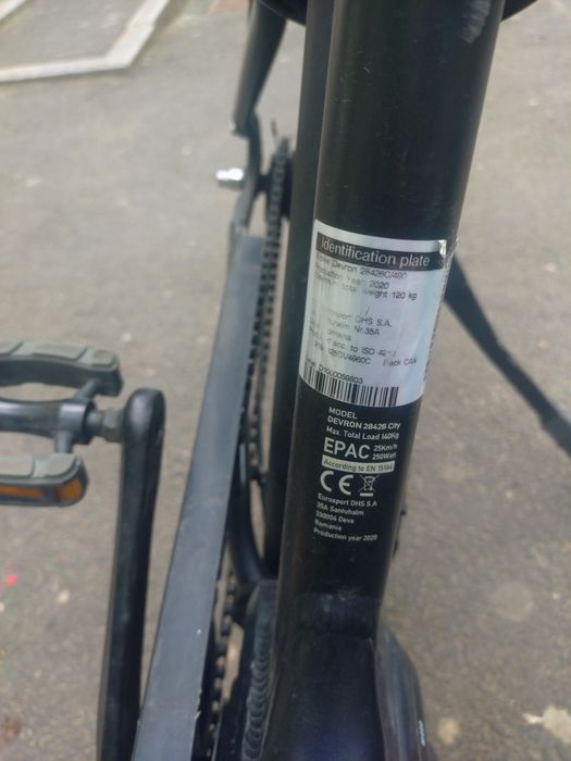 Biciclete devron 28426 electrică
