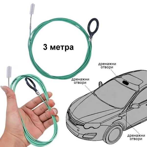 Четка за отпушване на люк/шибедах