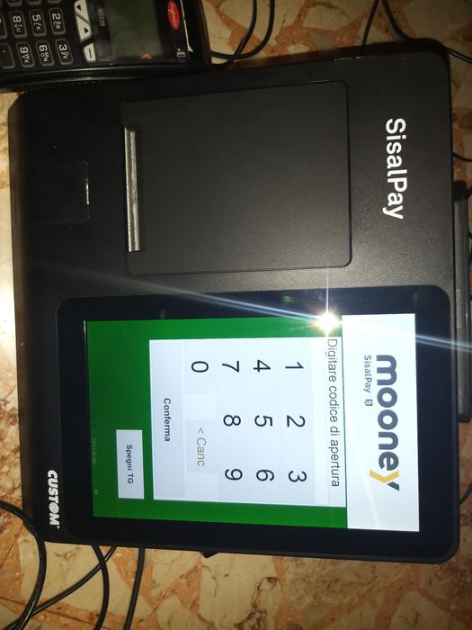 Casa fiscala de marcat model CUSTOM PCDS FUSION PC64 + POS GLOVO