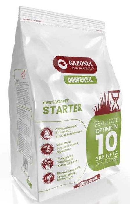 Ingrasamant solid DUOFERTIL Starter Professional Gazonul - 15kg