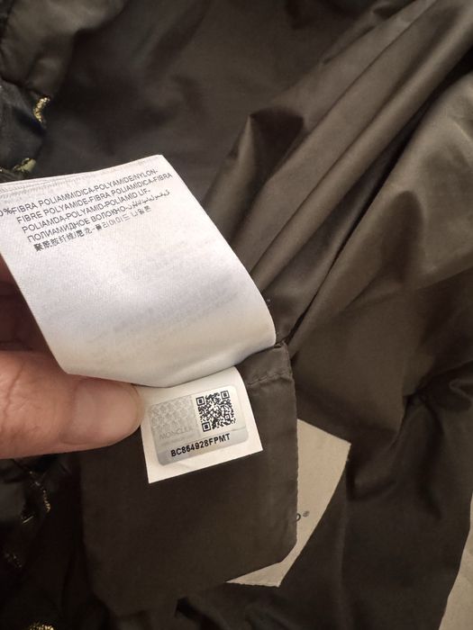 Тонкая парка от Moncler