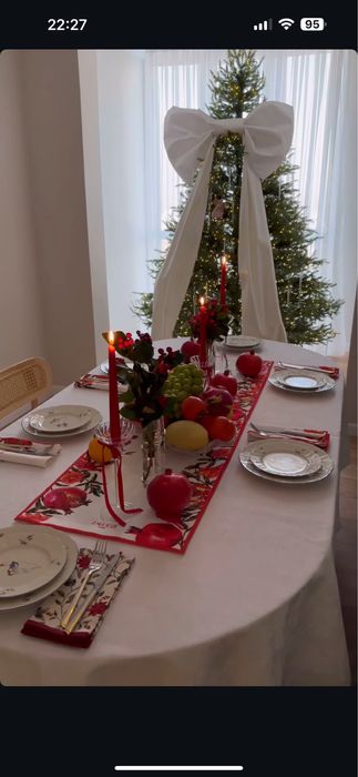 бант для ёлки, бантик для стен