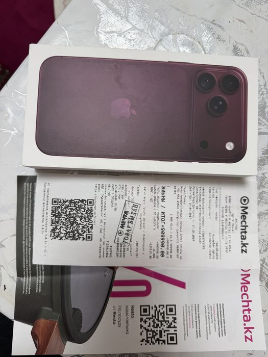 Iphone 18 pro max 256 gb цвет burgundy