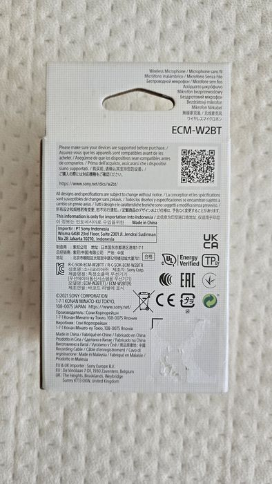 Microfon Wireless Sony  ECM- W2BT
