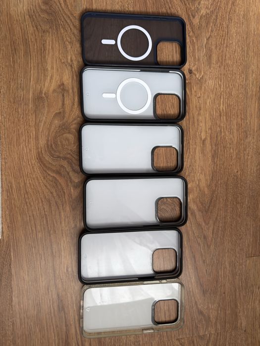 Huse iPhone 15 Pro Max + folie sticlă – Mobilfox + MagSafe