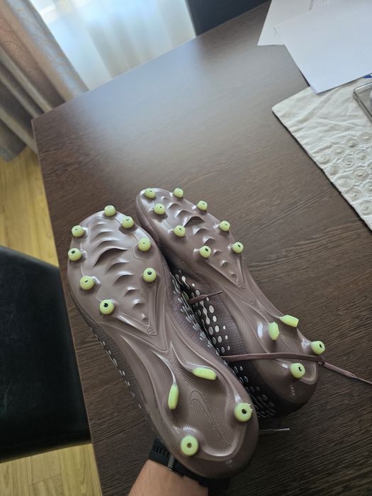 Ghete de fotbal Nike Zoom Mercurial Vapor 16 Pro Kylian Mbappé AG-Pro - Maro
