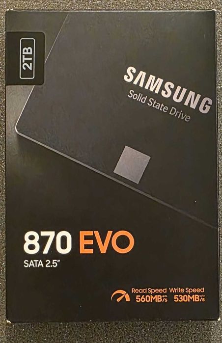 SSD Samsung 870 evo 2 TB sigilat